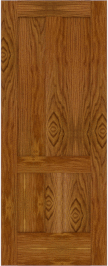 Flat  Panel   Washington  Red Oak  Doors